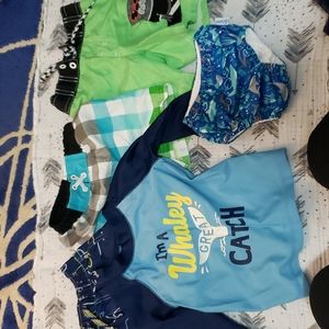 Baby Boy Swim lot 12m